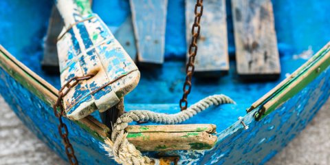 The Blue Oar Logo and Website Design